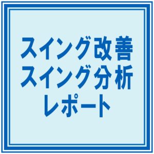 スイング改善 スイング分析 レポート スコアアップは理想的なスイング作りから